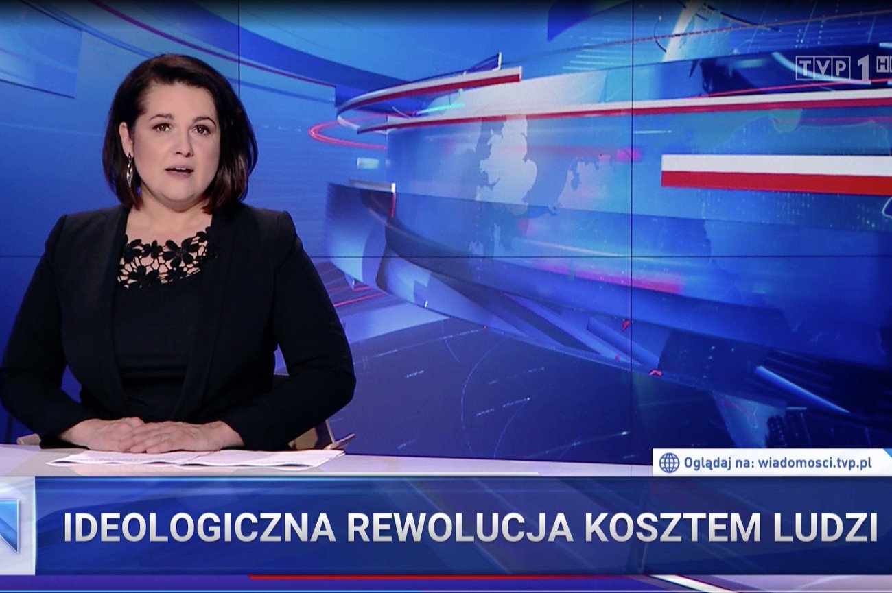 Edyta Lewandowska, Wiadomości TVP