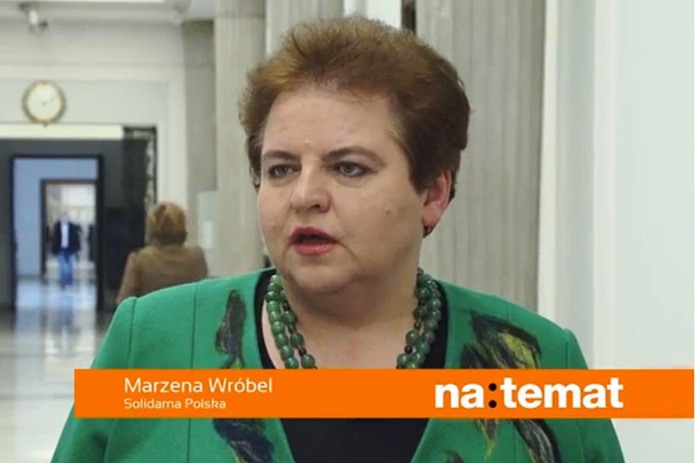 Marzena Wróbel z Solidarnej Polski - jedna z przepytanych przez nas posłanek